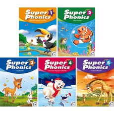 슈퍼 파닉스 Super Phonics 2E 1 2 3 4 5 선택, 2 세트(워크북포함)