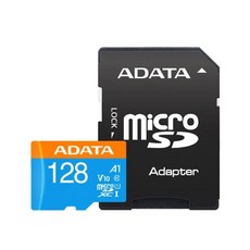ADATA 프리미어 마이크로 SDXC 마이크로 SDHC UHS-I 메모리 카드 최대 100 Mbs 플래시 TF 카드 32GB 64GB 128GB 256GB A1 C10 V10, 3) microSDXC card 128GB, 1개, 2) microSDXC A1 128GB