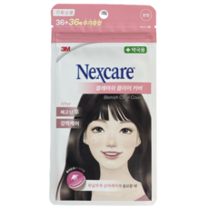 덕성 3M 넥스케어 블레미쉬 클리어 커버 36+36 (72P) 여드름 짜고 난 후 강력케어
