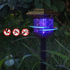 태양광충전 캠프형 해충 모기퇴치기 UV모드 무드등 상세 참조