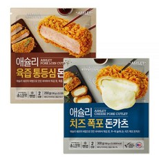 [라운지전용/2개이상 무배] 애슐리 치즈폭포 돈카츠 2팩 외 1종 312939, 1세트