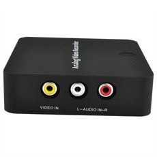 [해외] EZCAP272 VHS TO DIGITAL CONVERTER AV VIDEO RECORDER 장치 한 HI8 VCR DVD DVR 캠코더 TAPE 미디어 아날로그 파일 디, 상세내용표시