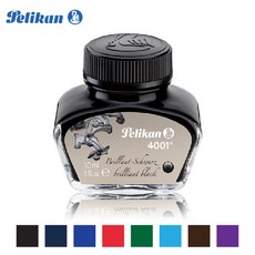 펠리칸 4001 병잉크 62.5ml 펠리칸병잉크 만년필잉크, 블랙
