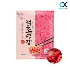 이엔 적초생강 1.3kgX10개 업소용 고급초절임생강, 1.3kg, 10개