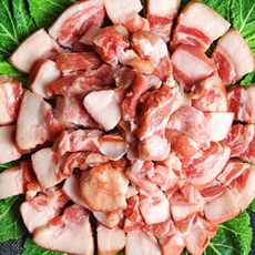 국내산 한돈 돼지 특수부위 뒷고기 목덜미살 2kg (두께선택), 1.5cm, 1개