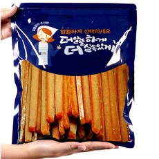 국내산 대용량 수제져키500-8종, 연어스틱500g, 1개 - 하이포맥스