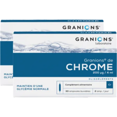 GRANIONS 크롬 200mcg/4ml 30앰플x2 (2개월), 2개
