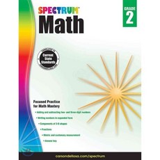 Spectrum Math Workbook Grade 2