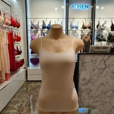 [현대백화점]비비안(RU7199) 모달 베이직 끈런닝