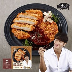 김종국 하하 401 통등심돈까스 12팩+소스 12팩+거치대1개