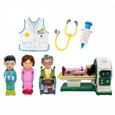  94469 소프트치료병원놀이세트6p+MRI 