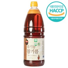 맛뜨락 바르게 만든 유기농 참기름 1.8L, 1개