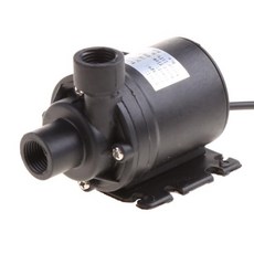 800L/H 5m DC 12V 태양 브러시리스 모터 물 순환 워터 펌프 4p 플러그, 1개