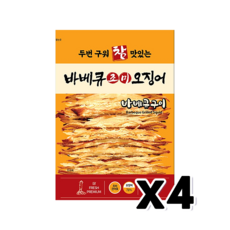 세아 참맛있는 바베큐조미오징어 술안주간식, 4개