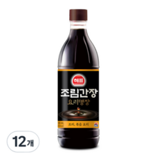 백앤 해표 조림간장, 930ml, 72개