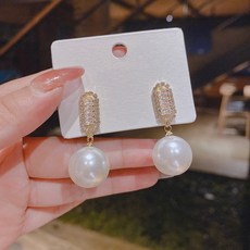 진주은침귀걸이