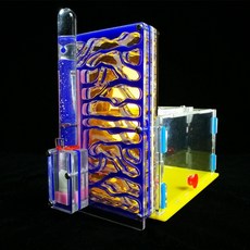 pet ants farm home castle 작은 개미 궁전 케이지 대피소 pet ants studio villas nest acrylic ant city b1 anthill h, 1개