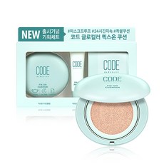 코드글로컬러 픽스온 쿠션 기획 (SPF50+ PA+++) 20.5호22.5호 (택1), 20.5호, 1개