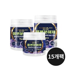 헬로우캠핑 캠핑 용변분해제 15개팩, 장미향, 15개