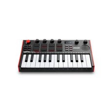 비트메이커 작곡가 휴대용 컨트롤러 디제잉, AKAI-MPKmini 3 흰색 25키