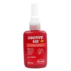 Loctite 638 High Strength Retaining Compound 50 Ml Bottle, 1개
