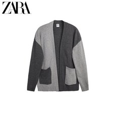 해외 zara 남성 울 니트 카디건 07998301-27023
