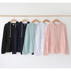 여름후드가디건