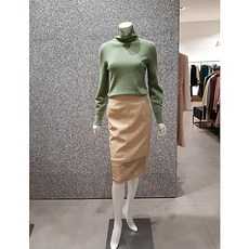 [지고트] 벌룬 슬리브 하이넥 울 풀오버 니트 JJ9A1POJ2