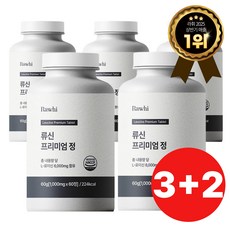라휘 류신 단백질 타블렛 프리미엄 정 루신 뉴신 6000mg, 5개, 60정 5개, 60정