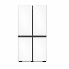삼성 4도어 프리스탠딩RF85C90J1W6(새틴화이트)(874L), 단품, 단품없음