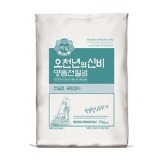 백설 오천년의 신비 명품천일염, 10kg, 1포, 굵은입자