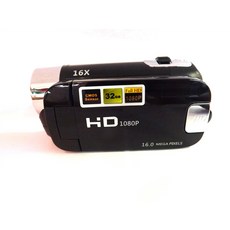 캠코더 NewDigital Camera 1080P Video Record Clear Night Vision Anti-shake LED Light Timed Selfie Professional Camcorder High quality, Black 193 OneSize