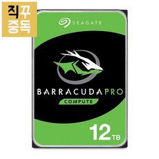 씨게이트 HDD 하드 바라쿠다 프로 12TB ST12000DM0007, 단품, 단품