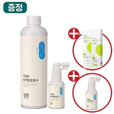 [이엠몰] 미생모 EM 발효토너 300ml 휴대용 미니 미생모 토닉 50ml 1개 풀라무 EM치약 낱개본품 1개 증정