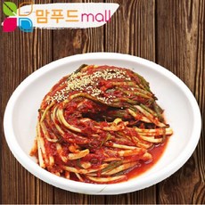 [맘푸드김치-파김치 5kg]수입산 가정용 업소용 알싸한맛 톡쏘는맛 (중국산 쪽파), 1개, 5kg