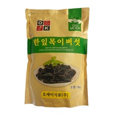 오케이식품 한잎목이버섯, 10개, 1kg