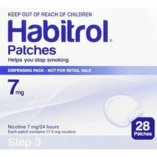 Patches habitrol Patches 금연 패치 28 개입 1 팩
