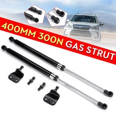 자동차 스트럿 전면 커버 보닛 후드 트렁크 테일 게이트 부트 충격 지지 바 가스 2X 범용 40cm 300N, 1개