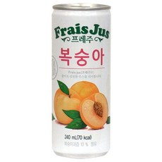 [일화] 프레주 복숭아 240ml x 60캔, 일화-프레주복숭아240㎖(30캔)