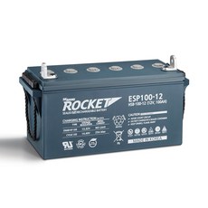 로케트배터리 ESP100-12 (12V 100Ah) 산업용 UPS 발전기 밧데리