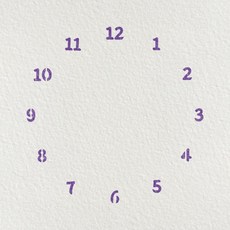 시계스텐실도안