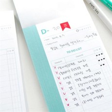 아트박스/제이로그 제이로그 D-DAY 투두리스트 메모지(100매)