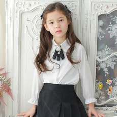 도담도담 벨라 긴팔 아동 여아 주니어 초등학생 블라우스 (3호-17호)