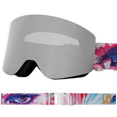 nameessage 네임레스에이지 일본 스노우보드고글 MARQLEEN 렌즈교환가능 케이스포함 NLA895H, 히다리메