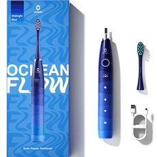 oclean 플로우 음파 전동칫솔, 나잇 블루, FLOW(블루)