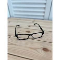 가벼운 70대 돋보기안경테 남녀공용, 1개, 검정