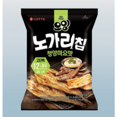 오잉 노가리칩60g 롯데 혼술안주 맥주안주 소주안주 과자 스낵, 1개, 60g