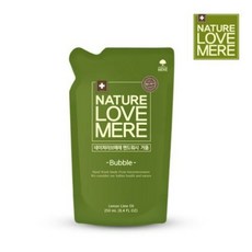  네이쳐러브메레 유아 핸드워시 거품 리필형 250ml, 레몬라임향, 14개 