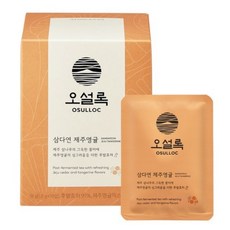오설록 삼다연 제주영귤 과일차, 1.8g, 1개입, 100개