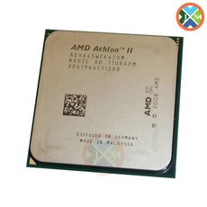 AMD 애슬론 II X4 645 3.1 GHz 쿼드 코어 CPU 프로세서 ADX645WFK42GM 소켓 AM3